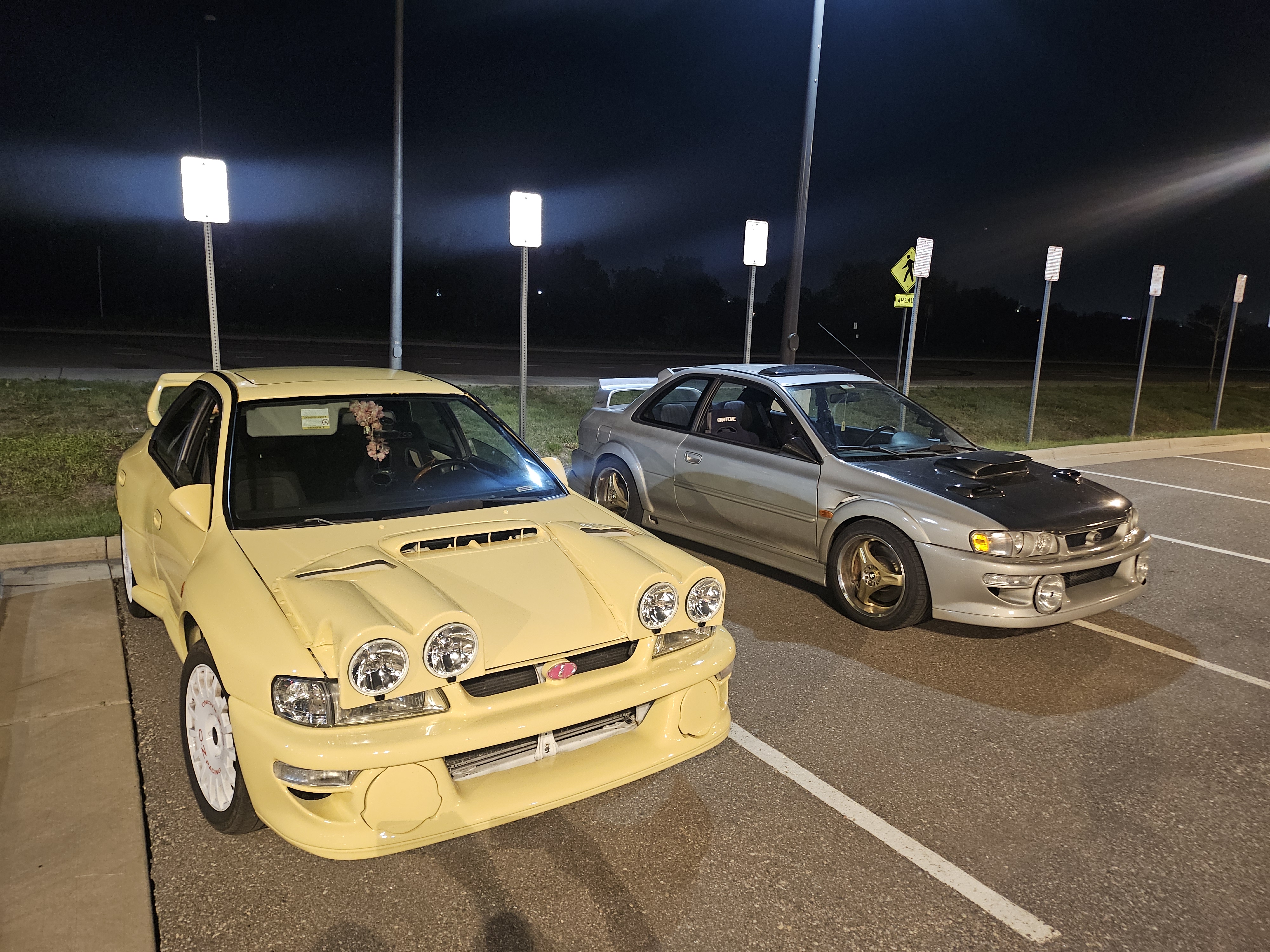 Two cars from the right